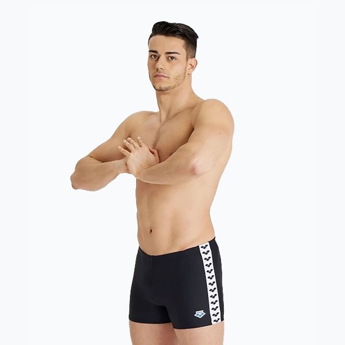 Плавки Arena Icons Swim Short Solid black/white 4