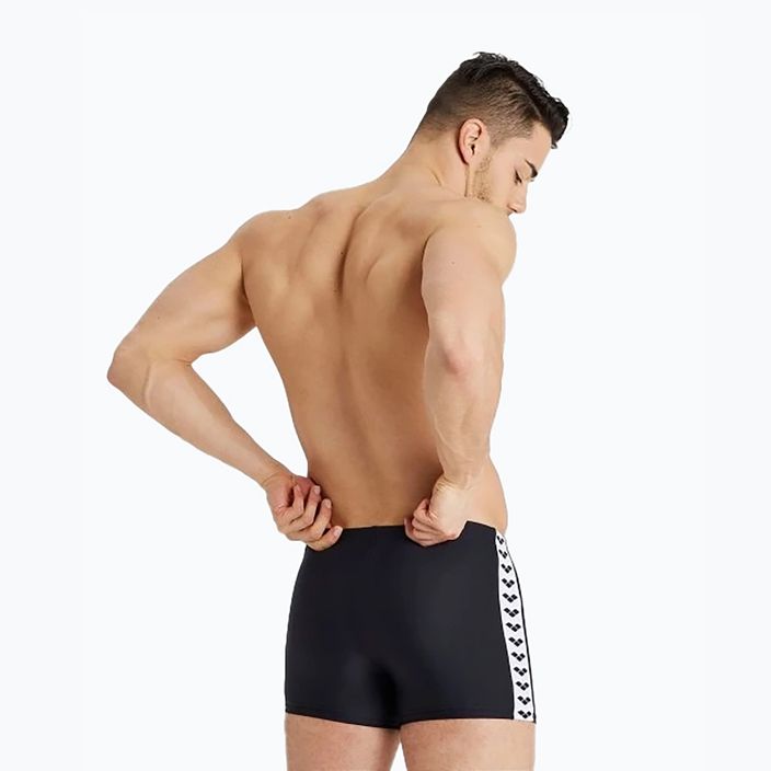 Плавки Arena Icons Swim Short Solid black/white 6