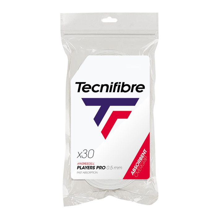 Обмотки тенісні Tecnifibre Pro Players 30 шт. white 2