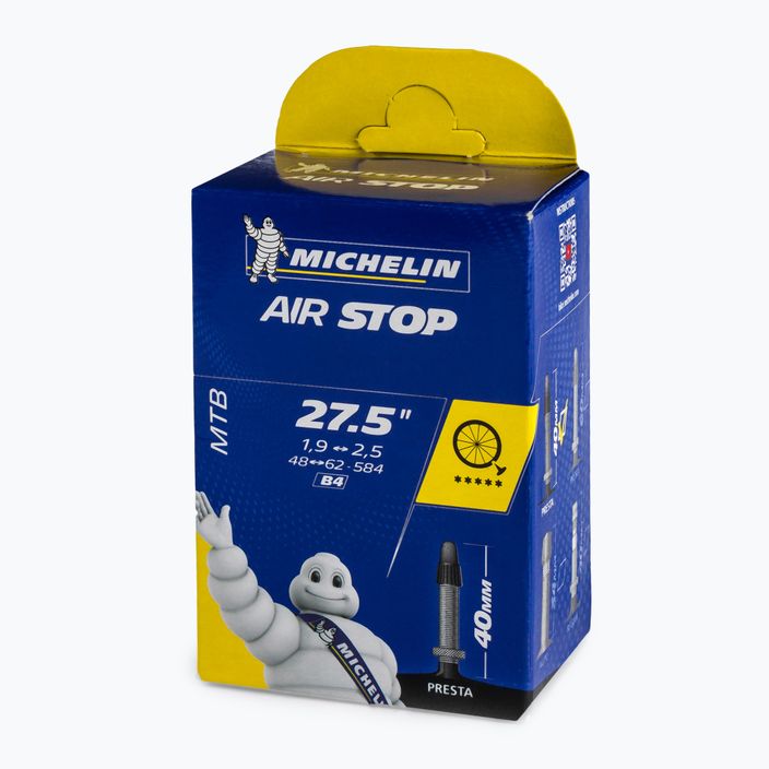 Камера велосипедна Michelin Air Stop Gal-Fv 40mm чорна 514857 2