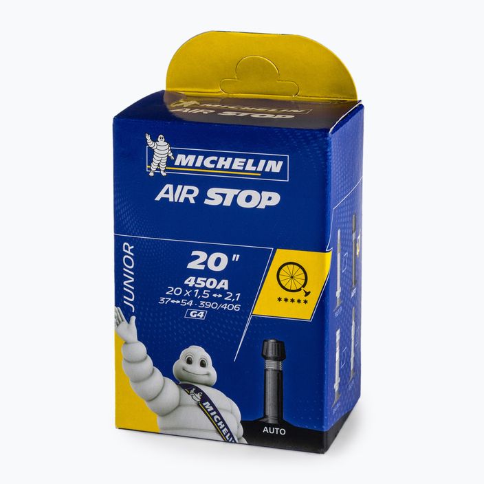 Камера велосипедна Michelin Air Stop AV 34mm чорна 819653 2