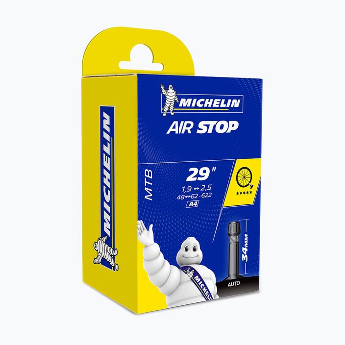 Камера велосипедна Michelin Air Stop Auto-Sv 947164 чорна 00082283 3