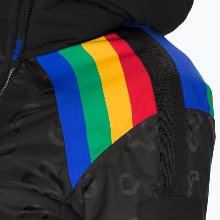 Куртка лижна жіноча Rossignol Rainbow чорна RLJWJ28 13