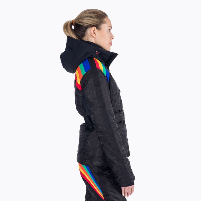 Куртка лижна жіноча Rossignol Rainbow чорна RLJWJ28 3
