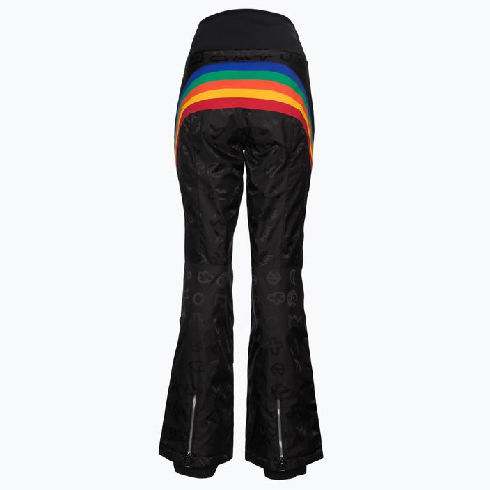 Штани лижні жіночі Rossignol W Rainbow чорні RLJWP10 10