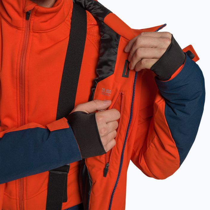 Куртка лижна чоловіча Rossignol Fonction оранжева RLKMJ11 11