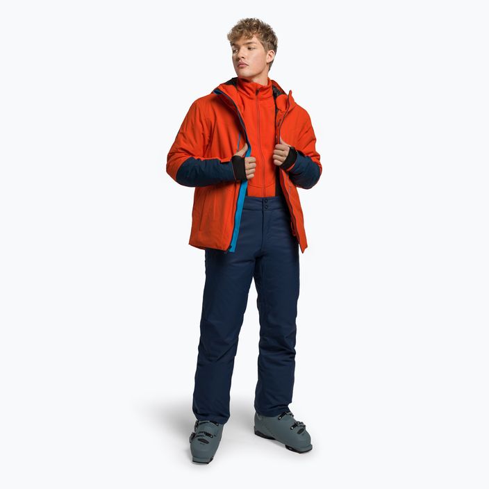 Куртка лижна чоловіча Rossignol Fonction оранжева RLKMJ11 2