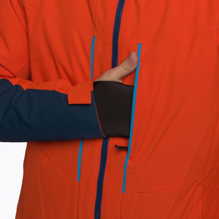 Куртка лижна чоловіча Rossignol Fonction оранжева RLKMJ11 7