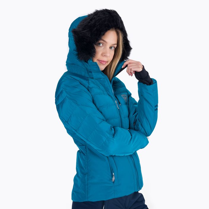 Куртка лижна жіноча Rossignol W Rapide Pearly синя RL KWJ17 4