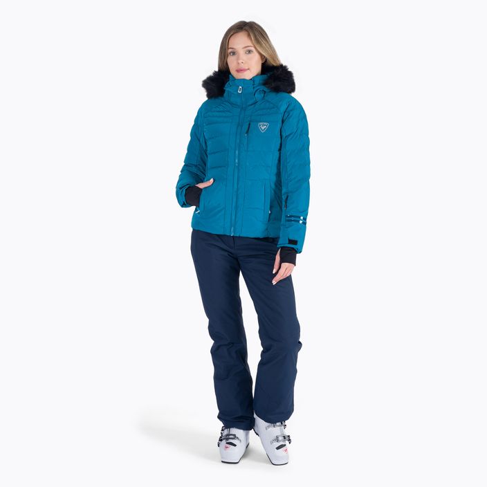 Куртка лижна жіноча Rossignol W Rapide Pearly синя RL KWJ17 8