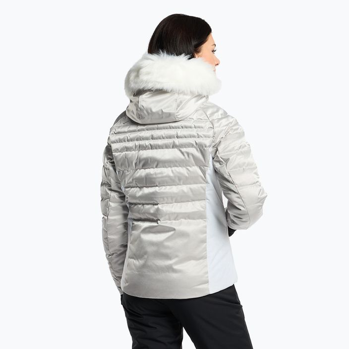 Куртка лижна жіноча Rossignol Rapide Metallic grey 3