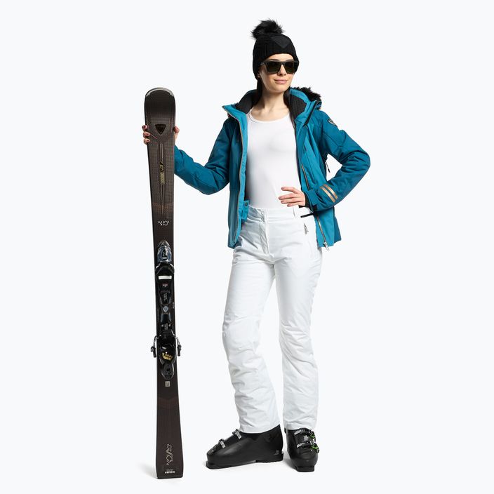 Штани лижні жіночі Rossignol W Ski білі RL KWP 04 2