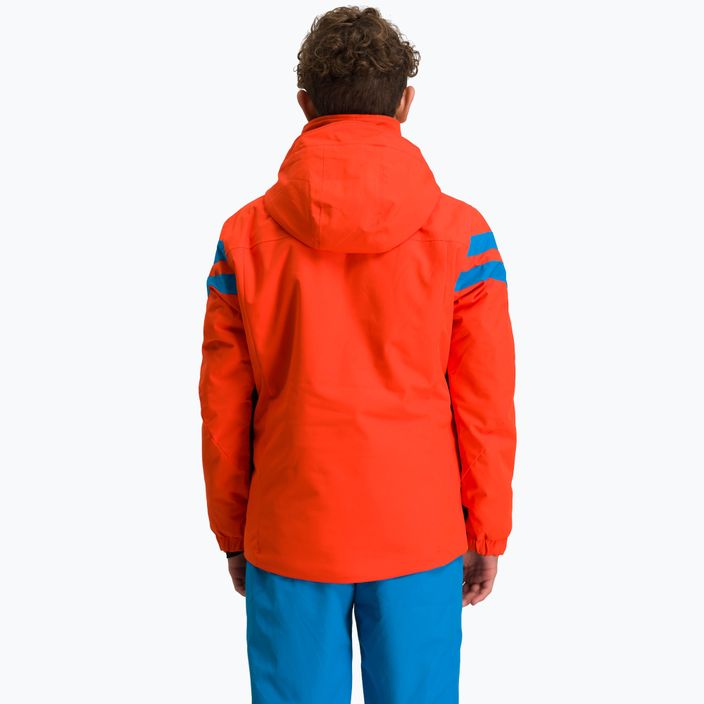 Куртка лижна дитяча Rossignol оранжева RLKYJ08 3