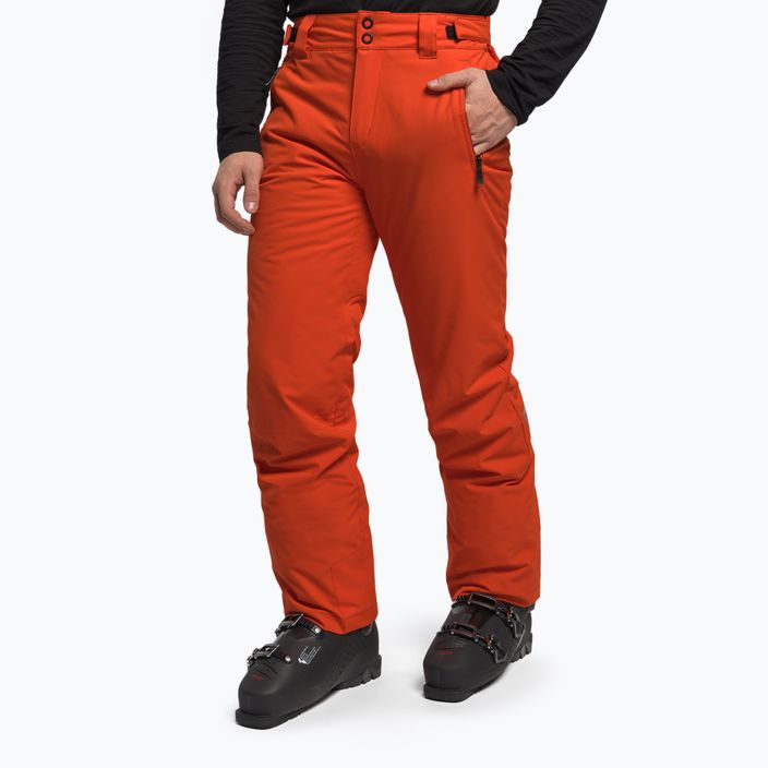 Штани лижні чоловічі Rossignol Rapide помаранчеві RLIMP06