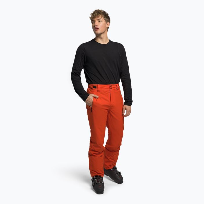 Штани лижні чоловічі Rossignol Rapide помаранчеві RLIMP06 2