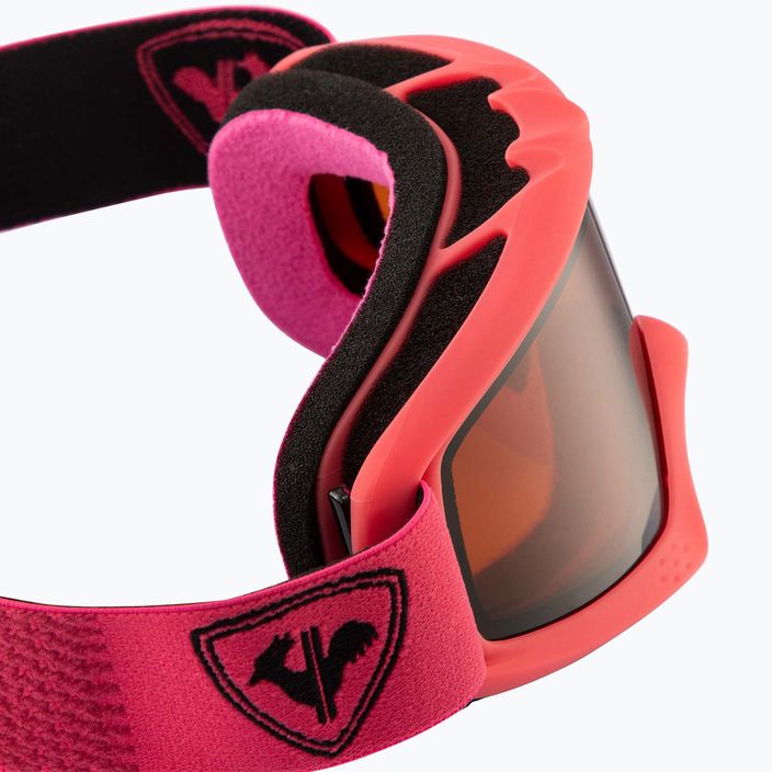 Дитячі гірськолижні окуляри Rossignol Raffish рожеві/помаранчеві 3