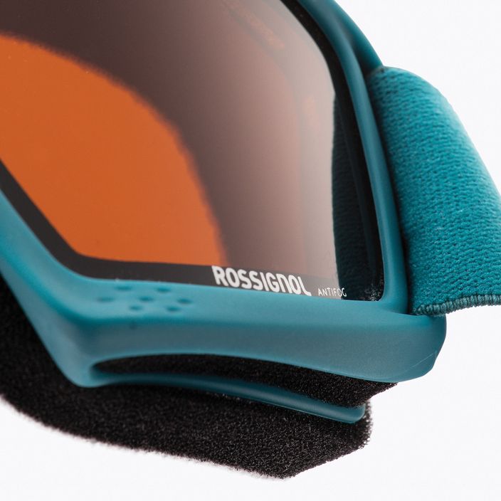 Дитячі гірськолижні окуляри Rossignol Raffish сині/помаранчеві 4
