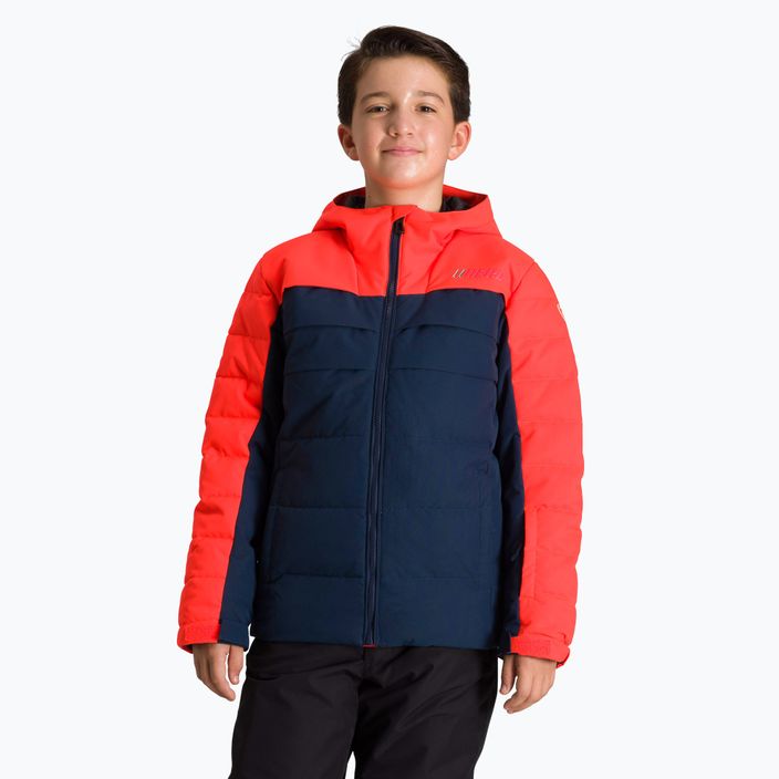 Куртка лижна дитяча Rossignol Polydown Hero темно-синьо-червона RLJYJ39 8