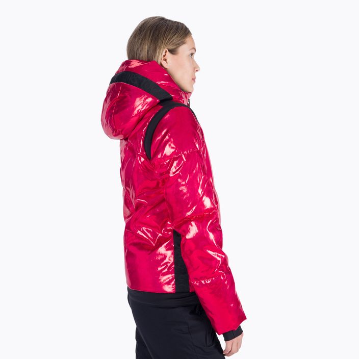 Куртка лижна жіноча Rossignol Cosmic Down red 3