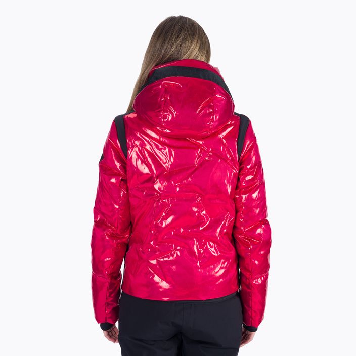 Куртка лижна жіноча Rossignol Cosmic Down red 4