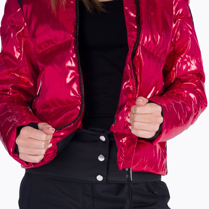 Куртка лижна жіноча Rossignol Cosmic Down red 8