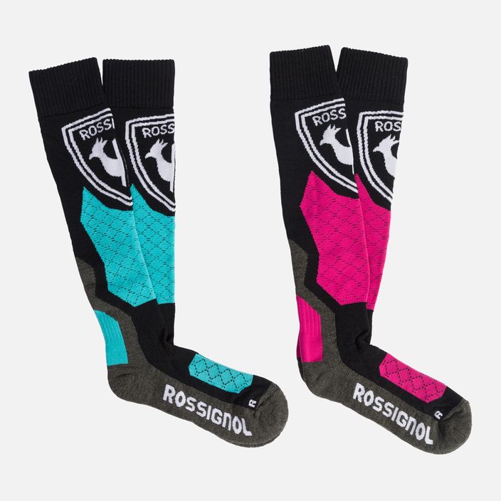 Шкарпетки лижні  жіночі Rossignol L3 Thermotech 2P black