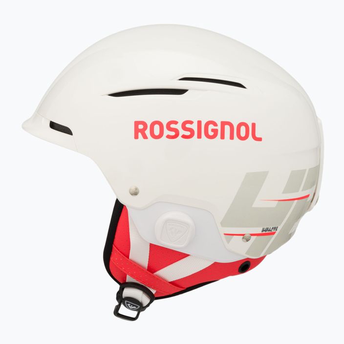 Гірськолижний шолом Rossignol Hero Slalom Impacts + Chinguard білий 5
