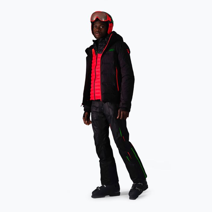 Куртка лижна чоловіча Rossignol Hero Depart black/red 4