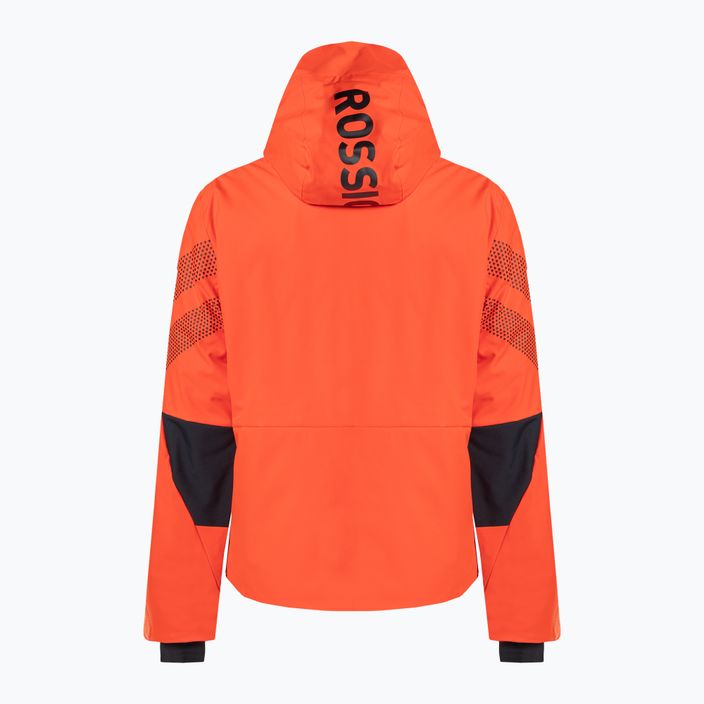 Куртка лижна чоловіча Rossignol All Speed orange 4