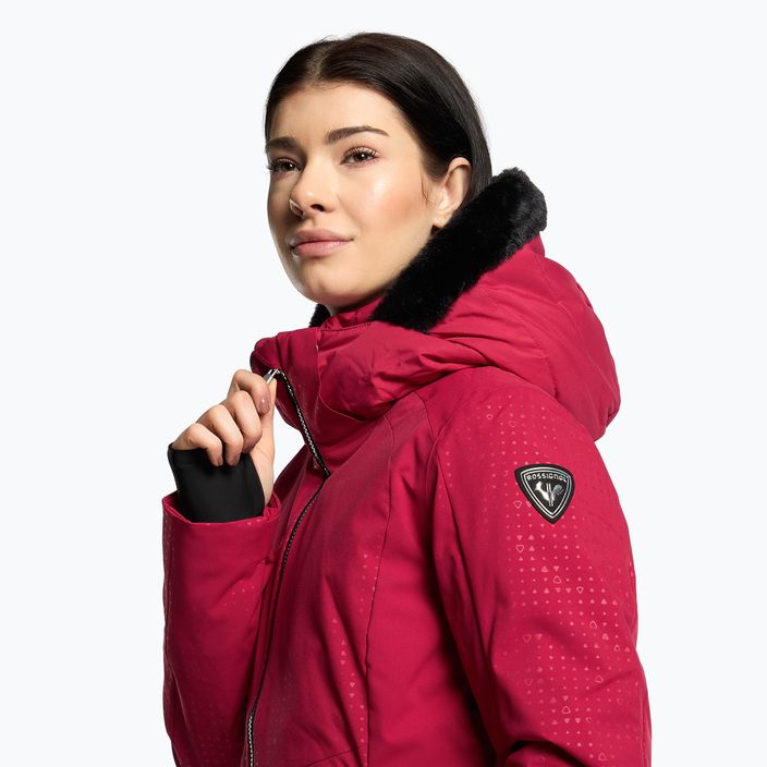 Куртка лижна жіноча Rossignol Controle red 5