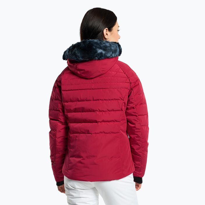 Куртка лижна жіноча Rossignol Rapide Pearly red 3
