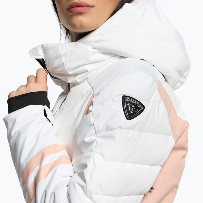 Куртка лижна жіноча Rossignol Courbe Optic white 4