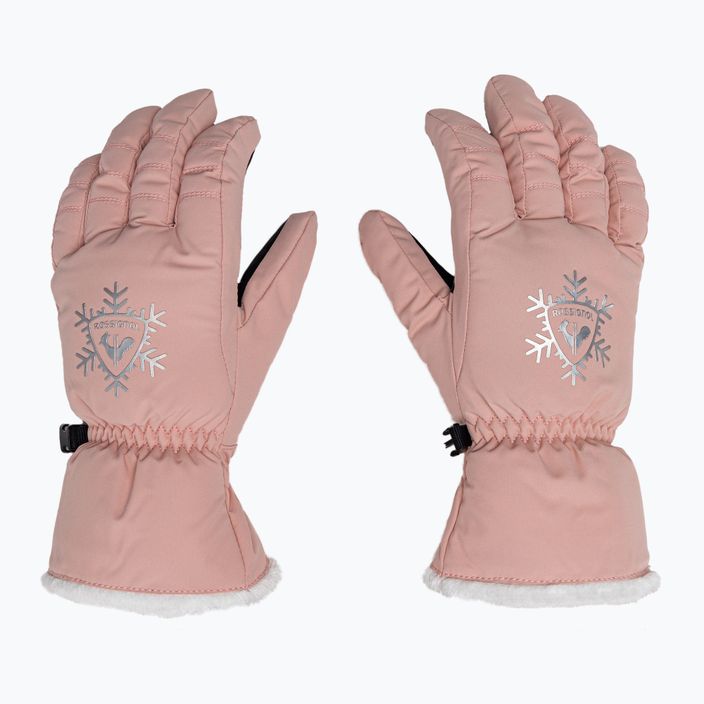 Рукавиці лижні жіночі Rossignol Perfy G pink 3