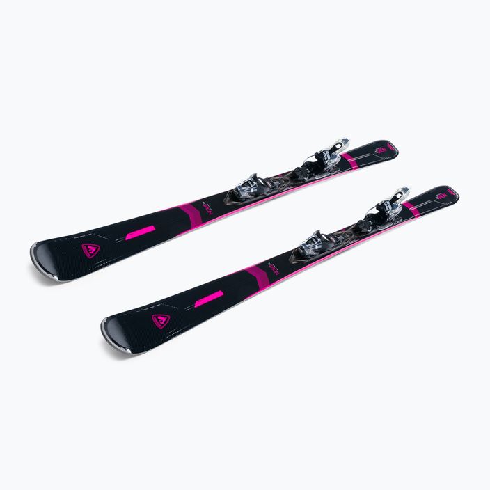 Лижі гірські жіночі Rossignol Nova 2S + Xpress W 10 GW black/pink 4