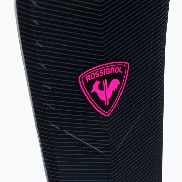 Лижі гірські жіночі Rossignol Nova 2S + Xpress W 10 GW black/pink 9