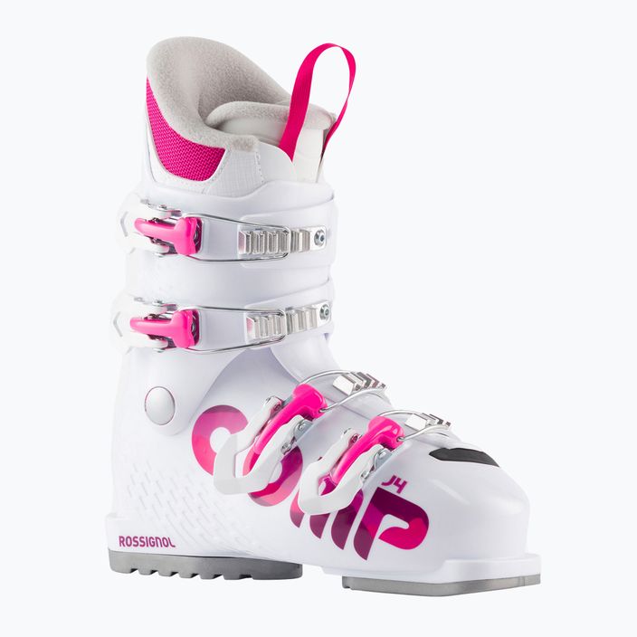 Дитячі гірськолижні черевики Rossignol Comp J4 білі 6