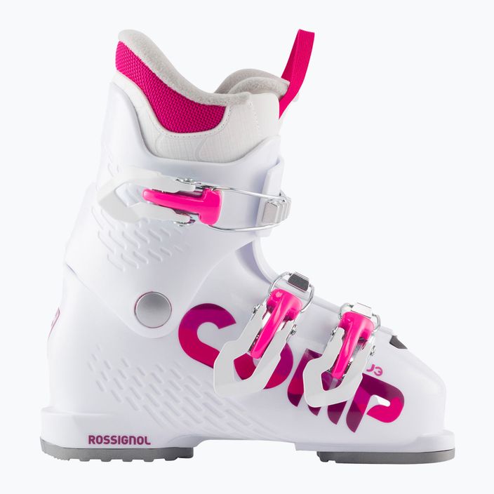 Дитячі гірськолижні черевики Rossignol Comp J3 білі 8