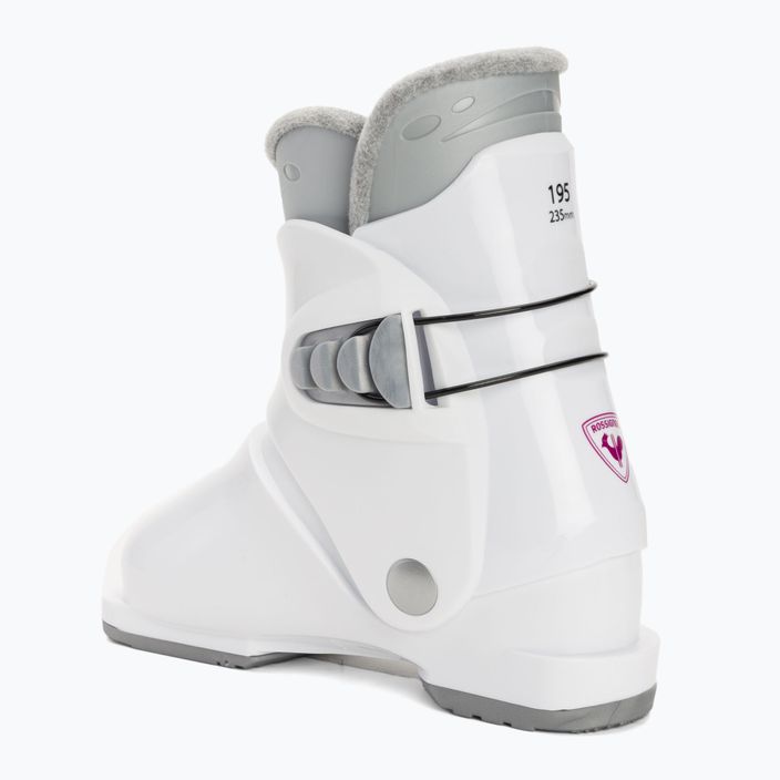 Дитячі гірськолижні черевики Rossignol Comp J1 білі 2