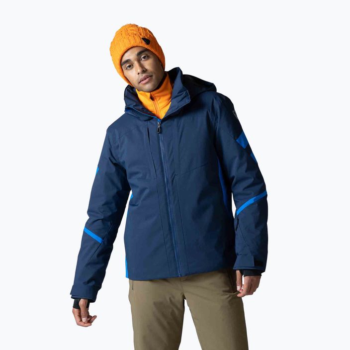 Чоловіча гірськолижна куртка Rossignol Fonction темно-синя
