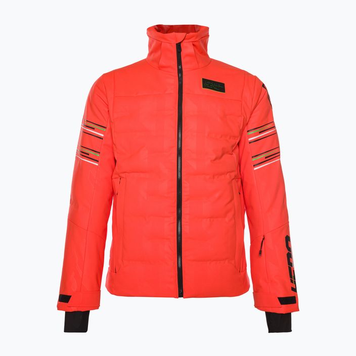 Чоловіча лижна куртка Rossignol Hero Depart неоново-червоного кольору 17