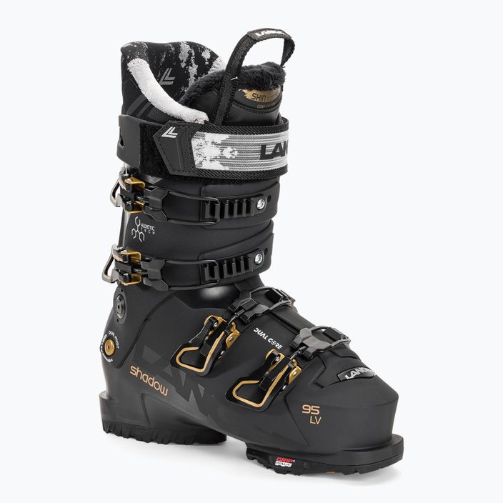 Жіночі гірськолижні черевики Lange Shadow 95 W LV GW чорні