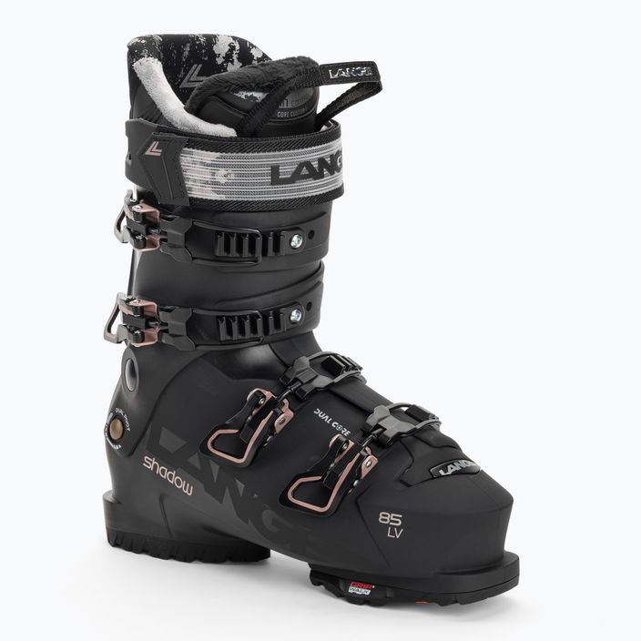 Жіночі гірськолижні черевики Lange Shadow 85 W LV GW чорні переробка