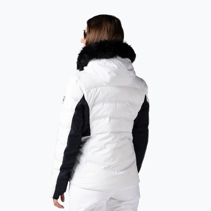 Жіноча гірськолижна куртка Rossignol Depart біла 3