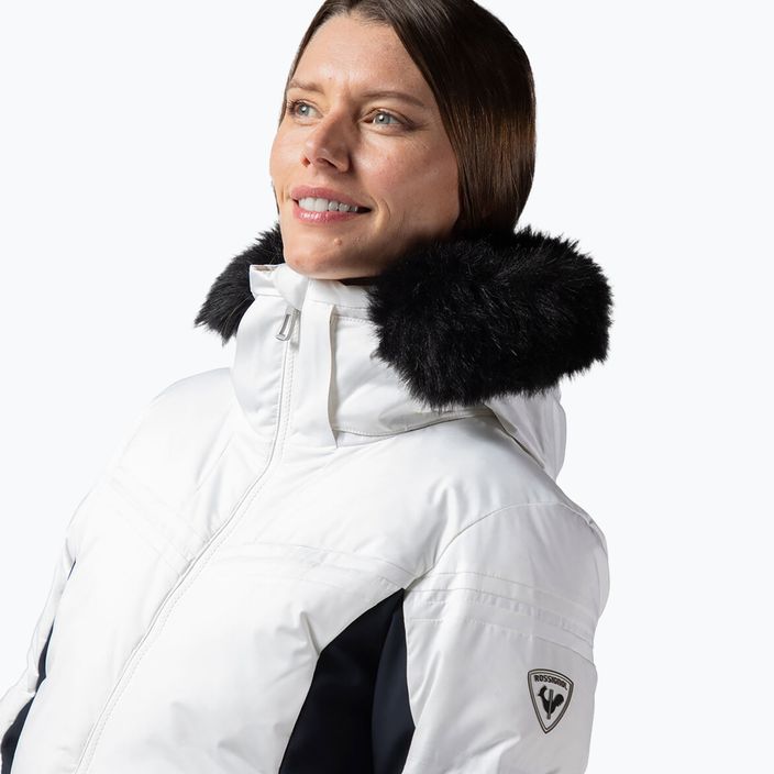 Жіноча гірськолижна куртка Rossignol Depart біла 4
