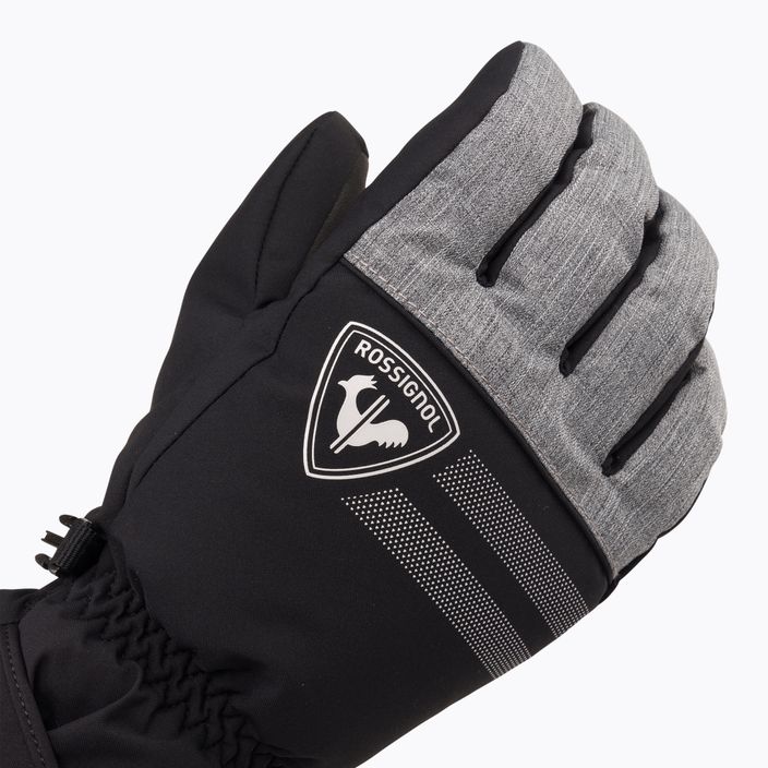 Чоловічі гірськолижні рукавички Rossignol Perf heather grey 4