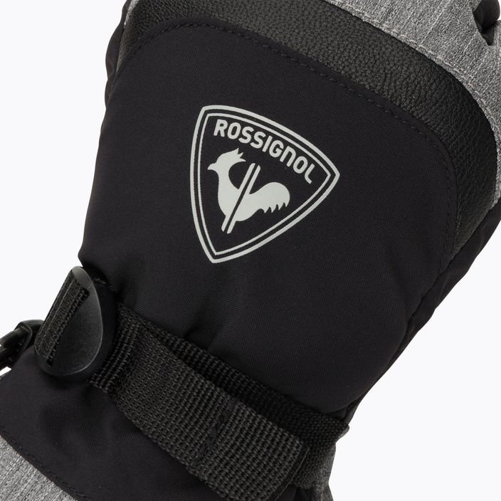 Чоловічі гірськолижні рукавиці Rossignol Type Impr G вересово-сірі 4