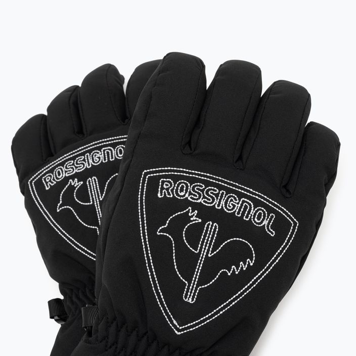 Дитячі лижні рукавиці Rossignol Jr Rooster G чорні 4