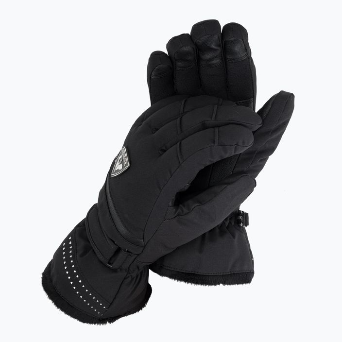 Жіночі гірськолижні рукавиці Rossignol Nova Impr G чорні