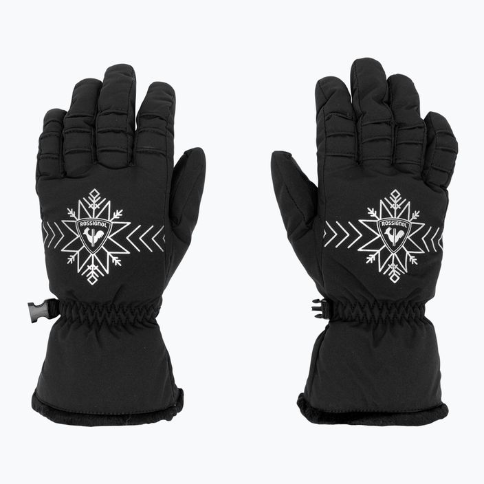 Жіночі гірськолижні рукавиці Rossignol Perfy G чорні 3