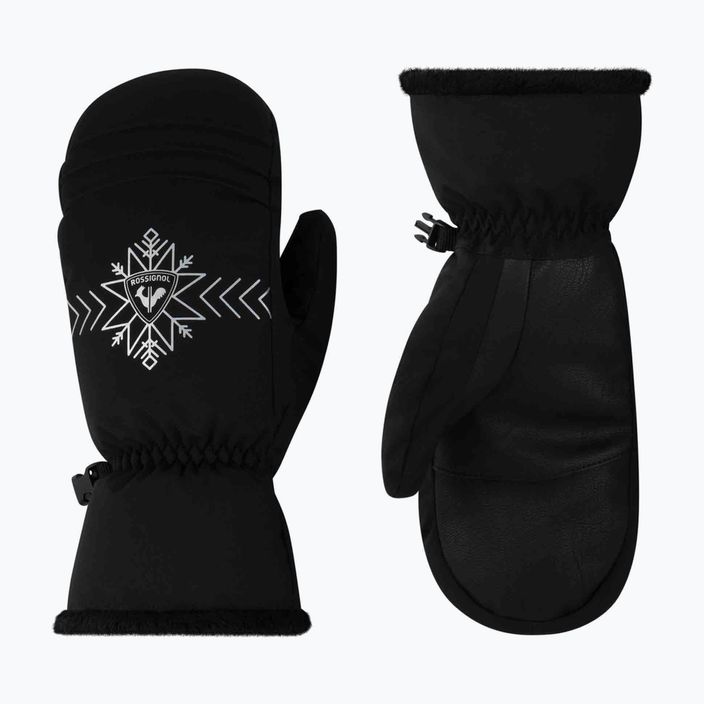 Жіночі гірськолижні рукавиці Rossignol Perfy M чорні 5